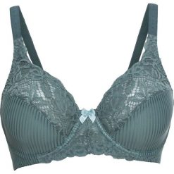 Biustonosz bonprix matowy kobaltowy. Zielone figi damskie bonprix, w paski. Za 37,99 zł.