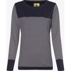 Alife and kickin - Damska bluza nierozpinana – Leonie B, niebieski. Niebieskie bluzy damskie Alife and Kickin, s, w paski, bez rękawów, bez kaptura. Za 99,95 zł.