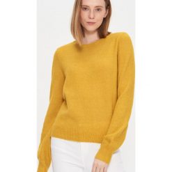 Sweter basic - Żółty. Żółte swetry damskie House, s, bez wzorów, bez rękawów, bez kaptura. Za 69,99 zł.
