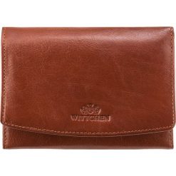 Portmonetka. Czerwone portfele damskie Wittchen, z aplikacjami, ze skóry. Za 339,90 zł.