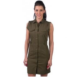 Sukienki: Pepe Jeans Sukienka Damska Irma Xs Khaki
