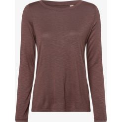 Esprit Casual - Damska koszulka z długim rękawem, czerwony. Czerwone koszulki damskie Esprit Casual, s, bez wzorów, prążkowane, casualowe, bez kołnierzyka, z długim rękawem. Za 79,95 zł.
