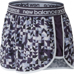 New Balance WS81146EDB. Szare spodenki sportowe damskie marki New Balance, na jesień, xs, bez wzorów, z materiału, sportowe, do biegania. W wyprzedaży za 59,99 zł.