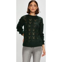 Noisy May - Sweter. Szare swetry damskie Noisy May, s, bez wzorów, z dzianiny, z krótkim rękawem, krótkie, bez kaptura. W wyprzedaży za 49,90 zł.