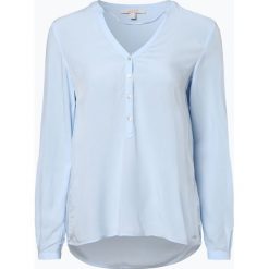 Esprit Casual - Tunika damska, niebieski. Niebieskie tuniki damskie marki Esprit Casual, na co dzień, bez wzorów, z tkaniny, casualowe, bez kołnierzyka, bez rękawów. Za 129,95 zł.