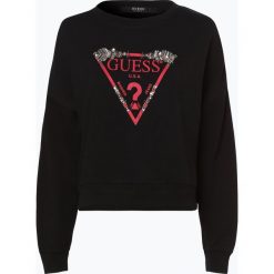 Bluzy rozpinane damskie: Guess Jeans - Damska bluza nierozpinana, czarny