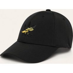 Adidas Originals - Czapka. Czarne czapki męskie adidas Originals, bez wzorów, z elastanu. W wyprzedaży za 79,90 zł.