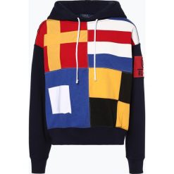 Polo Ralph Lauren - Damska bluza nierozpinana, niebieski. Niebieskie bluzy damskie Polo Ralph Lauren, l, z aplikacjami, bez rękawów, bez kaptura. Za 699,95 zł.