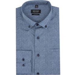 Koszula versone 2830 długi rękaw slim fit niebieski. Niebieskie koszule męskie Recman, m, bez wzorów, bez kołnierzyka, z długim rękawem. Za 149,00 zł.