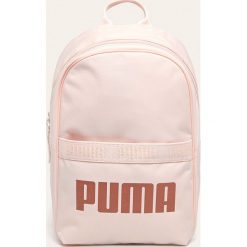 Puma - Plecak. Czarne plecaki damskie Puma, z nadrukiem, z poliesteru. Za 119,90 zł.