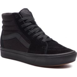 Sneakersy VANS - Comfycush Sk8-Hi VN0A3WMBVND1 (Classic) Black/Black. Czarne półbuty damskie Vans, bez zapięcia. W wyprzedaży za 259,00 zł.