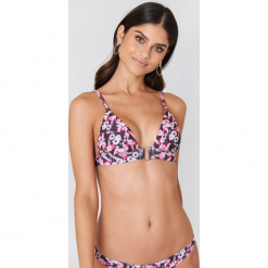 NA-KD Swimwear Góra od bikini z metalową sprzączką - Pink,Multicolor. Różowe bikini NA-KD Swimwear. W wyprzedaży za 50,48 zł.