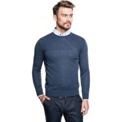 Sweter roger półgolf niebieski 0001. Niebieskie swetry męskie Recman, m, bez wzorów, z golfem, bez kaptura. Za 149,99 zł.