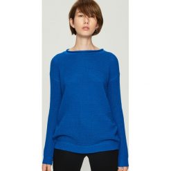 Sweter basic - Niebieski. Niebieskie bez kategorii marki Sinsay, s. Za 49,99 zł.