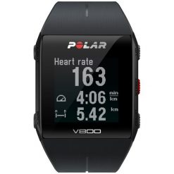 Zegarki męskie: Zegarek sportowy z wbudowanym GPS czarny Polar V800