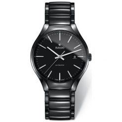 ZEGAREK RADO TRUE R27 056 15 2. Czarne zegarki męskie marki RADO, ze stali. Za 6660,00 zł.