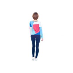 Sagitta Longsleeve (Colour). Różowe bluzki damskie marki OKUAKU, xl, bez wzorów, z bawełny, bez kołnierzyka, bez rękawów. Za 159,00 zł.