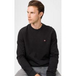 Napapijri Balis Crew Bluza Czarny. Czarne bluzy męskie Napapijri, xxl, z haftami, z bawełny, bez kołnierzyka, bez rękawów, bez kaptura. Za 321,95 zł.