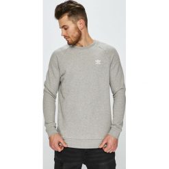 Adidas Originals - Bluza. Szare bluzy męskie s, z nadrukiem, z bawełny, z okrągłym kołnierzem. Za 199,90 zł.