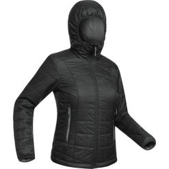 Kurtka trekkingowa | Trek 100 kaptur damska. Czarne buty trekkingowe damskie FORCLAZ. Za 119,99 zł.