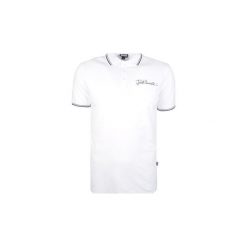 Koszulki polo z krótkim rękawem Roberto Cavalli S01GL0003. Białe koszulki męskie Roberto Cavalli, s, bez wzorów, z krótkim rękawem. Za 249,00 zł.