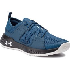 Buty UNDER ARMOUR - Ua Showstopper 2.0 3020542-414 Blu. Niebieskie buty sportowe męskie Under Armour, ze skóry ekologicznej, bez zapięcia, na fitness i siłownię. W wyprzedaży za 269,00 zł.