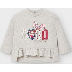 Mayoral - Bluza dziecięca 68-98 cm. Bluzy dziewczęce Mayoral, z nadrukiem, z bawełny, bez rękawów, bez kaptura. Za 96,90 zł.