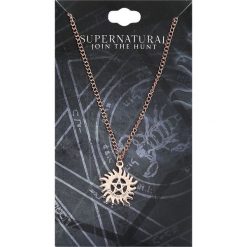 Naszyjniki damskie: Supernatural Anti Possession Naszyjnik złoty