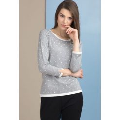 Swetry klasyczne damskie: Sweter w kropeczki