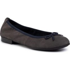 Baleriny TAMARIS - 1-22116-23 Anthr./Navy 259. Zielone baleriny damskie Tamaris, bez wzorów, ze skóry ekologicznej, bez obcasa. Za 199,00 zł.