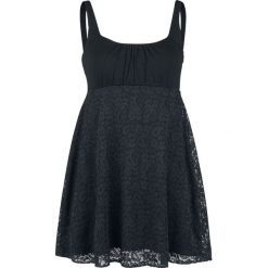Black Premium by EMP Swing Was Yesterday Top damski czarny. Czarne bluzki damskie marki Black Premium by EMP, s, w koronkowe wzory, z koronki, bez kołnierzyka, bez rękawów. Za 69,90 zł.