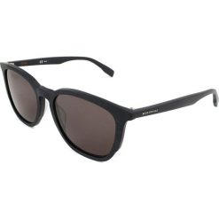 Męskie okulary przeciwsłoneczne w kolorze czarno-brązowym. Pomarańczowe okulary przeciwsłoneczne męskie marki Hugo Boss Sunglasses, z tworzywa sztucznego, wakacyjne. W wyprzedaży za 193,95 zł.