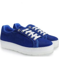 Diesel Sneakersy "S-Andyes". Trampki i tenisówki damskie Diesel, bez wzorów, ze skóry, bez zapięcia. Za 379,00 zł.