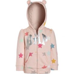GAP ARCH BABY Bluza rozpinana new sheer pink. Różowe bluzy chłopięce marki GAP, z bawełny. Za 129,00 zł.