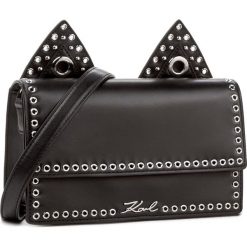 Torebka KARL LAGERFELD - 81KW3048 Black. Czarne torebki klasyczne damskie marki KARL LAGERFELD. W wyprzedaży za 989,00 zł.