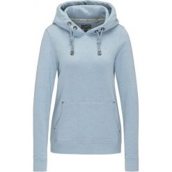 Dreimaster Damska Bluza L Jasnoniebieska. Szare bluzy damskie marki Dreimaster, l, bez wzorów, bez rękawów, bez kaptura. Za 299,00 zł.