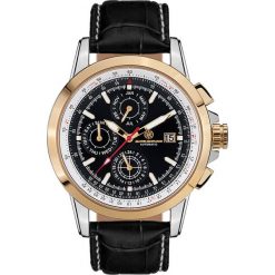 Zegarki męskie: Zegarek automatyczny „Aerotime” w kolorze czarno-złotym