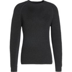 Swetry klasyczne męskie: GStar SUZAKI R KNIT L/S Sweter dark grey heather
