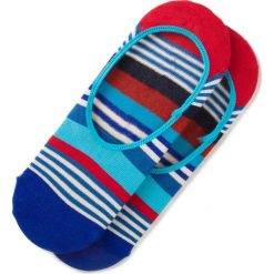 Skarpety Stopki Unisex HAPPY SOCKS - MST06-6300 Kolorowy. Niebieskie skarpetki damskie Happy Socks, bez wzorów, z elastanu. Za 32,90 zł.