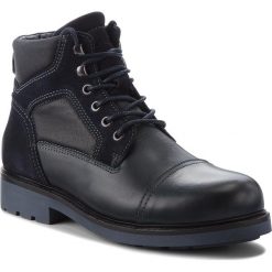 Kozaki TOMMY HILFIGER - Active Material Mix FM0FM01752 Midnight 403. Niebieskie glany męskie TOMMY HILFIGER, z materiału. W wyprzedaży za 519,00 zł.