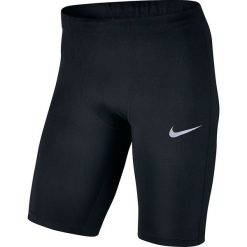 Spodenki do biegania męskie NIKE POWER SHORT TIGHT / 856890-010. Czarne spodenki i szorty męskie Nike, m, bez wzorów, biznesowe, do biegania. Za 143,00 zł.