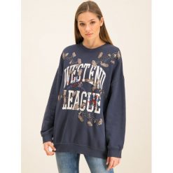Bluza Pepe Jeans Nazaniel PL580872. Niebieskie bluzy damskie Pepe Jeans, s, bez wzorów, z bawełny, bez rękawów, bez kaptura. W wyprzedaży za 219,00 zł.