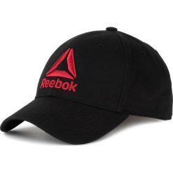 Czapka z daszkiem Reebok - Act Enh Baseb Cap DW9106 Black/Excred. Czarne czapki męskie Reebok, bez wzorów, z bawełny. Za 79,95 zł.