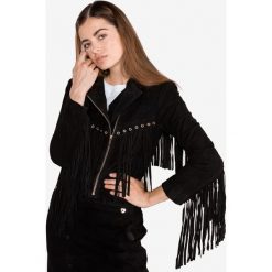 TWINSET Kurtka Czarny. Czarne kurtki damskie Twinset, na wiosnę, xs, bez wzorów, ze skóry. Za 2149,95 zł.