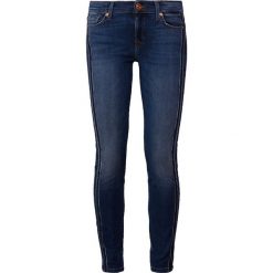 7 for all mankind WITH OUTSEAM DETAILS ILLUSION LOVESONG Jeans Skinny Fit dark blue denim. Niebieskie jeansy damskie skinny marki 7 for all mankind, z elastanu. Za 1049,00 zł.