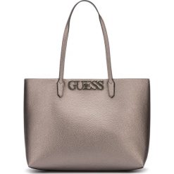 Guess Uptown Chic Barcelona Torebka Srebrny Beżowy. Szare torebki klasyczne damskie Guess, z aplikacjami, z poliesteru, bez dodatków. Za 585,95 zł.