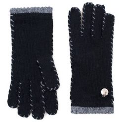 Art Of Polo Rękawiczki Damskie rk18395.4 Black. Czarne rękawiczki damskie marki Art of Polo, bez wzorów. W wyprzedaży za 24,00 zł.