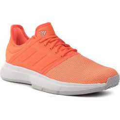 Buty adidas - GameCourt W EE3812 Hireco/Hireco/Lgsogr. Pomarańczowe buty sportowe damskie Adidas, bez wzorów, z tworzywa sztucznego, sportowe, tenisowe. Za 249,00 zł.