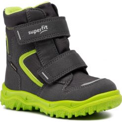 Śniegowce SUPERFIT - GORE-TEX 1-000047-2000 S Grau/Grün. Szare śniegowce chłopięce Superfit, bez zapięcia, gore-tex. Za 299,00 zł.