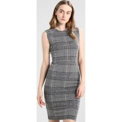 Sukienki: Dorothy Perkins Tall SLESS CHECK SEAMED PENCIL Sukienka etui grey